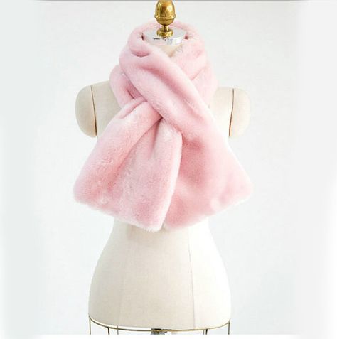 $26.94 Fashion Simple Faux Mink Fur Scarf Winter Warm Mink Fur Collar Women Short Cross Fur Muffler - Pink, Material: Faux mink fur, Do not change color, Not allergic, Romantic and elegant, high quality,  windproof and warm, exquisite workmanship. Fur Scarf Outfit, Scarf Outfit, Pink Fur, Fur Scarf, Beautiful Mind, Neck Wrap, Mink Fur, Fur Collar, Fur Collars