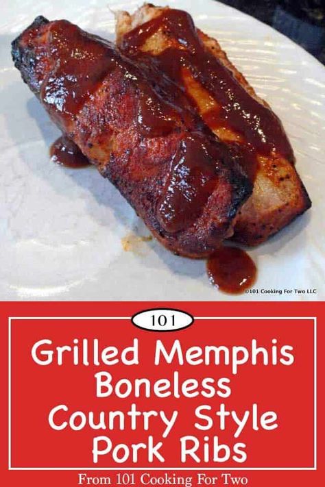 Memphis Dry Rub, Boneless Country Style Ribs, Country Ribs Recipe, Boneless Country Style Pork Ribs, Barbeque Ribs, Chuck Steak Recipes, Oven Pork Ribs, Country Pork Ribs, Country Ribs