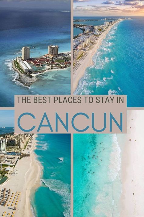 Are you traveling to Mexico? Check out this selection of the best places to stay in Cancun, with the best Cancun hotels | Where to stay in Cancun | Best hotels in Cancun | accommodation in Cancun via @clautavani Cancun Mexico Hotels, Cancun Mexico Resorts, Traveling To Mexico, Things To Do In Cancun, Cancun Mexico Travel, Cancun All Inclusive, Mexico Itinerary, Cancun Vacation, Cancun Trip