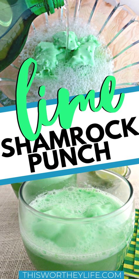 Shamrock Punch For Kids, Green Saint Patrick Day Food, St Patricks Day Cooking Activities Kids, Leprechaun Punch For Kids, St Patrick’s Day Punch Kids, Saint Patricks Day Drinks For Kids, St Patrick’s Day Ideas For Kids At Home, St Patricks Punch, Green Nonalcoholic Drinks