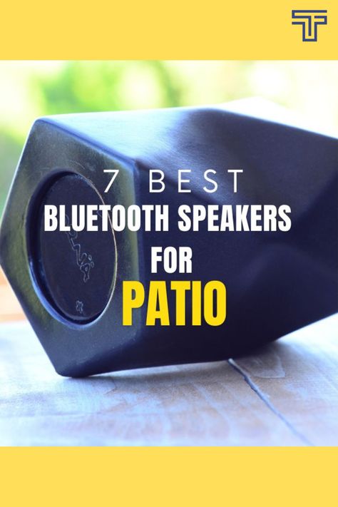 Relax and read on to find the best Bluetooth speaker for patio and outdoor party Outdoor Speakers Backyards, Spending Time Alone, Outdoor Sound System, Having A Family, Outdoor Bluetooth Speakers, Cool Bluetooth Speakers, Outdoor Music, Time Alone, Best Speakers