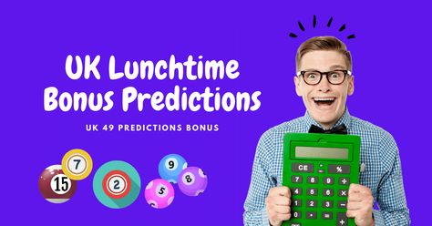 Best UK Lunchtime Bonus Predictions For Today: 10 December 2022 Lottery Number Generator, Winning Lottery Numbers, Lottery Drawing, University Of Warwick, National Lottery, Number Generator, 21 September, Lottery Games, Lottery Numbers