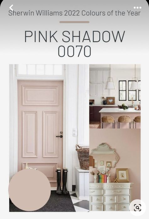 Pink Basement Ideas, Sherwin Williams Pink Girls Room, Pink Shadow Sherwin Williams, Sherwin Williams Pink Shadow, Pink Paint Colors Sherwin Williams, Pink Paint Colors, Paint Color Inspiration, Paint Color Schemes, Interior Design Work