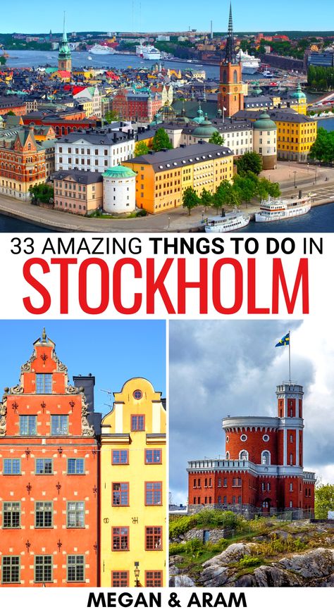 Places To Visit In Stockholm, What To Do In Stockholm Sweden, Stockholm Travel Tips, What To Do In Stockholm, Stockholm To Do, Stockholm Itinerary, Stockholm Restaurant, Things To Do In Stockholm, Stockholm Travel