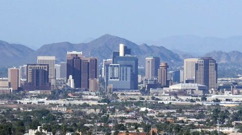 Downtown Phoenix Arizona skyline. HD 1080p left to right pan. Arizona Skyline, Downtown Phoenix Arizona, Phoenix Skyline, Skyline Tattoo, Downtown Phoenix, Chicano Art, Tucson Arizona, Phoenix Arizona, City Skyline