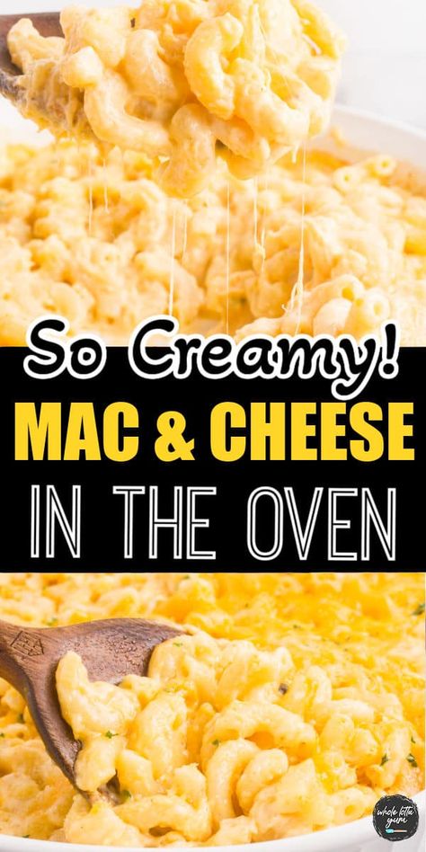 Large Pan Baked Mac And Cheese, Creamy Baked Mac N Cheese, Mac And Cheese Recipe Baked Creamy, Creamy Mac And Cheese Recipe For A Crowd, Easy Fast Mac And Cheese, Max And Cheese Baked, Best Home Made Mac And Cheese Baked, Thick And Creamy Mac And Cheese, Baked Mac And Cheese Recipe For A Crowd