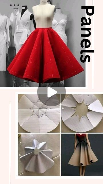 Illustration World on Instagram: "Published by:-@roaringlionart 
.
.
.
Fashion illustration:-@thefashioninsdier .
.
.
.
In this video, I showed you the draft of panel skirt made from butter paper. Now in the next video, we will do the same process with fabric and see whether the panels as good as those made from our paper can also be made from fabric or not. 

#machine #fashiondesigners #sewingmachines #fashion-details #drapingdesigns #pattrenmaking #drafting #skirtlove" Skirt With Panels, How To Sew A Skirt, Panel Skirt Pattern, Panel Dress Pattern, Can Can Skirt, Paneled Skirt Pattern, Butter Paper, Dress Sewing Tutorials, Panel Skirt