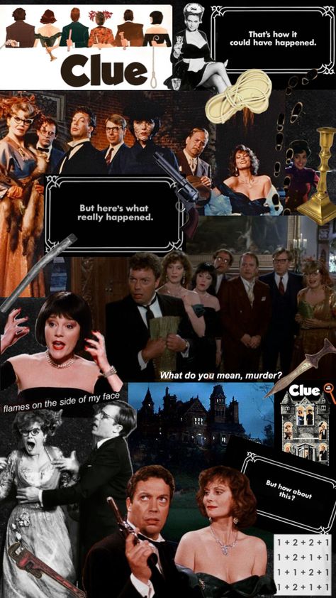 Created by qleach1020 on Shuffles Clue Aesthetic, Clue Movie, Clue Board Game, Clue Games, Live Laugh Love, Great Movies, Choir, Clue, Old Money