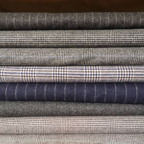 Fox Brothers & Co Ltd on Instagram: “Heritage Flannel bolts ready to ship.  This 500gr proper cloth has been recreated from the1930s Fox Brothers archives, using yarn spun from…” 1940s Mens Fashion, Proper Cloth, Seersucker Suit, Textile Fabrics, Silk Ties, Fox, Log In, Log, Yarn