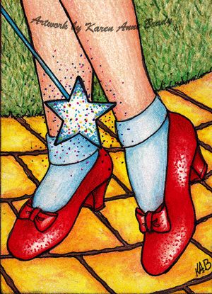 Ruby Slippers .... Wizard Of Oz Pictures, Oz Tattoo, Wizard Of Oz Quotes, Ruby Red Slippers, The Wonderful Wizard Of Oz, Ruby Slippers, Tin Man, Judy Garland, Stained Glass Patterns