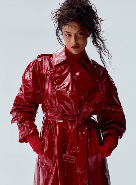 Alexander Mcqueen Editorial, Mcqueen Editorial, Rain Fashion Shoot, Anthony Seklaoui, Vogue Hair, Vinyl Coat, Money Video, Adut Akech, Opening Lines