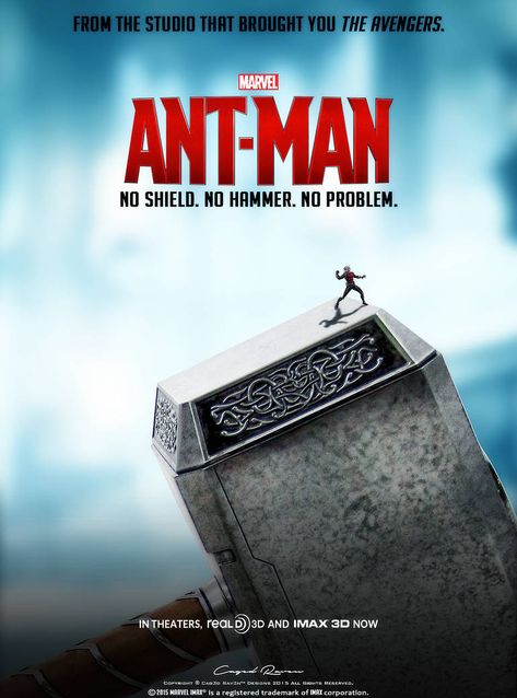 ANT MAN Poster #3 Thor by https://www.deviantart.com/cag3drav3n on @DeviantArt Ant Man Poster, Ant Man 2015, Ants, The Creation, Thor, Marvel Comics, Avengers, Marvel, Deviantart