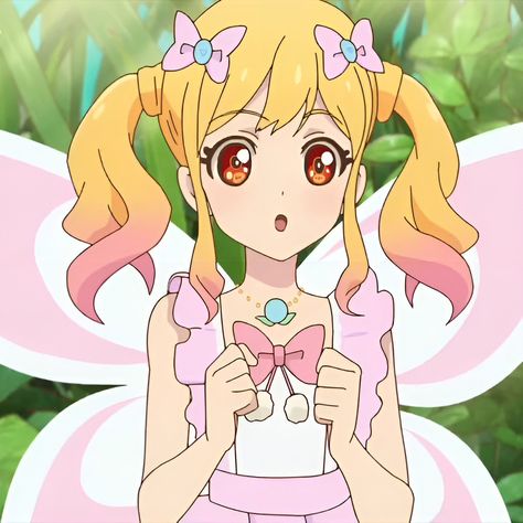 Save = FL Aikatsu Stars, Magical Girl, Puppies, Rainbow, Stars, Anime