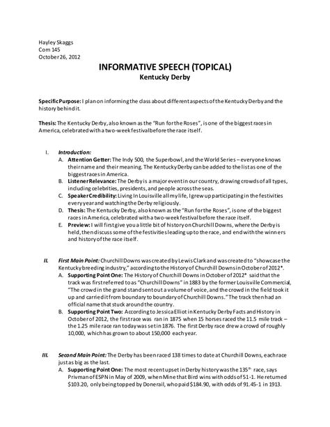 Informative Speech Outline, Informative Speech, Memorial Service Program, Speech Outline, Bill Of Sale Template, Job Application Form, Essay Writing Skills, School Related, Program Template