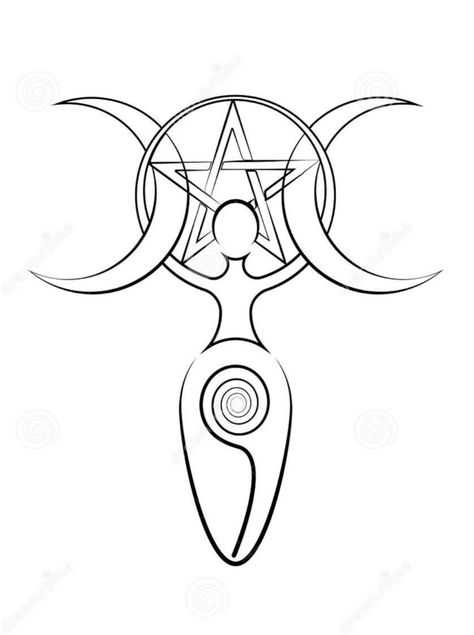 Scenery Tattoo, Witchcraft Diy, Spiral Goddess, Wrist Tattoo Ideas, Wrist Tattoo Designs, Goddess Symbols, Wiccan Crafts, Pagan Crafts, Wiccan Symbols