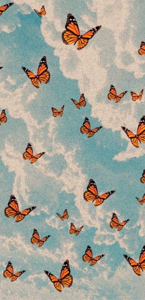 70s Aesthetic Wallpaper, Butterfly Print Pattern, Alien Aesthetic, Cute Mobile Wallpapers, Butterfly Wallpaper Iphone, Lovely Flowers Wallpaper, Iphone Wallpaper Pattern, Abstract Iphone Wallpaper, Cute Simple Wallpapers