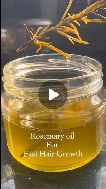 How To Make Rosemary Oil, Speed Up Hair Growth, Garlic For Hair Growth, Rosemary Oil Hair Growth, Hair Growth Tips Faster, Homemade Hair Growth Oil, Rosemary Hair Oil, Fast Hair Growth Oil, Hair Oil For Hair Growth