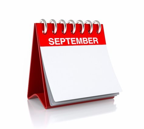 Photo september calendar. isolated on wh... | Premium Photo #Freepik #photo #desk-calendar #month #paper-text #day-calendar February Calendar, September Calendar, Church Graphic Design, Background 3d, S Tattoo, 3d Illustration, Premium Photo, Motion Graphics, White Background