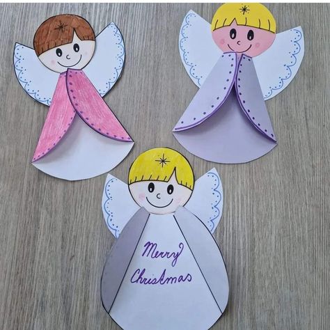 Christmas Angel Crafts, Paper Angel, Paper Magic, Angel Crafts, 2022 Christmas, Animal Crafts For Kids, Christmas Gift Card, Instagram Christmas, Baby Center