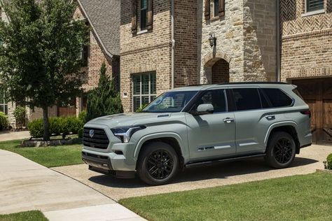 New Toyota Sequoia, Toyota Sequoia 2023 Interior, Sequoia Car, 2023 Sequoia, 2023 Toyota Sequoia, Toyota Sequioa, Best Suv Cars, Mobil Toyota, Toyota Suv