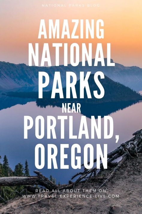 Amazing National Parks Near Portland, Oregon: Mount Rainier, Crater Lake, John Day Fossil Beds, Fort Vancouver and more! Portland Travel Guide, Oregon Vacation, Portland Travel, Park Landscape, National Park Road Trip, Oregon Washington, Scenic Photography, Utah Photography, Crater Lake