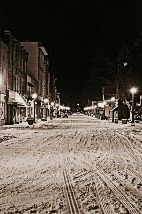 Main Street in New Martinsville, West Virginia by Miranda Sine Corcoran 1/26/2014 Walker Evans Photography, Walker Evans, Snow Scenes, Other Countries, Take Me Home, Living Life, Main Street, West Virginia, Old Houses