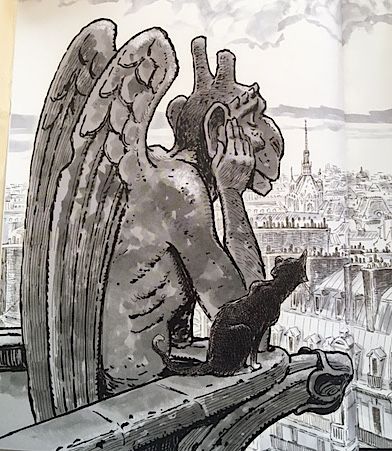 Decorative drawing of a Chimera Gargoyle Notre Dame, Paris Ink Tober 2022, Cute Gargoyle Drawing, Gargoyles Art Drawing, Gargoyle Drawing Sketch, Hunchback Of Notre Dame Gargoyles, Gargoyles Drawing, Gargoyle Cartoon, Gargoyle Inktober, Gargoyle Reference