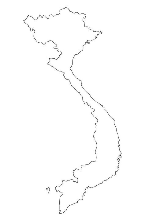 Map of Vietnam Vietnam Map, Map Vector, Logo Templates, Vector Logo, Vietnam, Vector Free, Clip Art, Map, Quick Saves