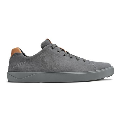 Lae‘ahi Lī Kala Men's Leather Sneakers - Island Salt | OluKai Formal Clothes For Men, Olukai Mens, Diamond Head, Versatile Shoes, Promotional Products Marketing, Men Suede, Shoes Leather, Suede Sneakers, Designer Heels