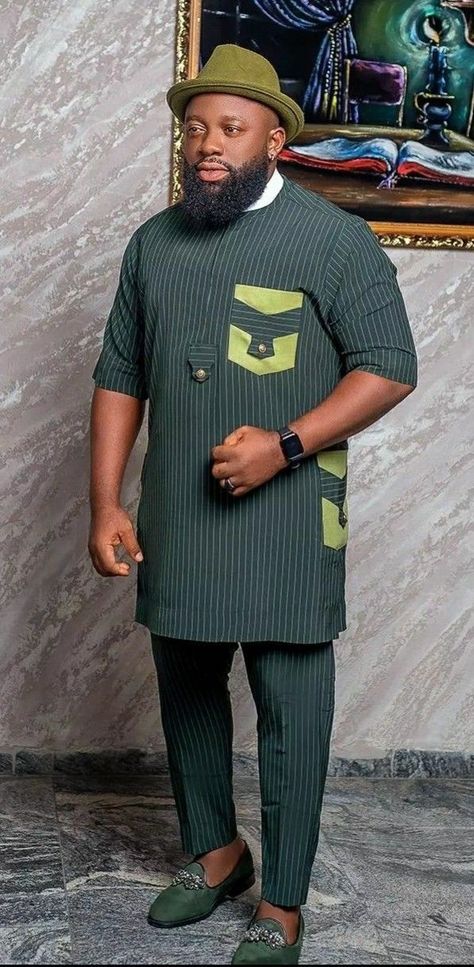 Mens Native Clothing Styles, Male Native Wears, Men Portraits, Agbada Design, Men Native, African Print Pants, Male Outfit, Native Wears, African Wear Styles For Men