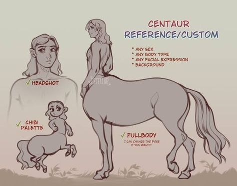 Female Centaur, Perspective Drawing Lessons, Unicorn Art, Creature Drawings, Fantasy Creatures Art, Concept Art Drawing, Anatomy Reference, Art Poses, Drawing Base