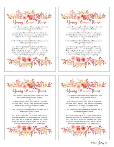 Lds Young Women Quotes, Yw Theme Printable, Young Women Theme Printable, Young Women Quotes, Lds Young Women Theme, Lds Girls Camp, Yw Theme, Lds Youth Theme, Young Women Theme