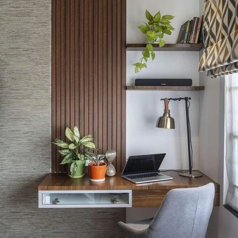 Study Room Design Ideas ✨️ | Study table Designs ✨️ #studyroom #studyroomdesign #studytable #interiordesign #interiorstyling #studytabledecor #studytabledesign #sethiglassplywood #interiors #fypシ゚viralシfypシ゚viralシalシ #explorepost #explorepage #bollywoodmusic #raveenatandon #ishankishan #magictricksvideos #besttattoos Classy Rooms, Study Table Designs, Background Painting, Study Room Design, Decor Ideas Bedroom, Interior Desig, Study Area, Desk Ideas, Diy Bathroom Decor