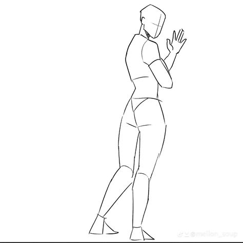 Platonic Poses Drawing, Bent Forward Pose Reference, Full Body Base Drawing, Fun Poses Drawing, Mellon Soup, Reference Pose, I Am So Sorry, Drawing Body Poses, Sketch Poses