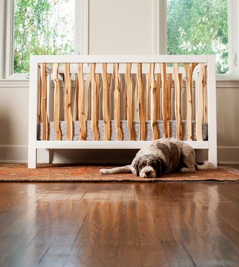 Wooden Baby Crib, Modern Nursery Furniture, Sophisticated Nursery, Crib Design, Wood Crib, Wooden Cribs, Diy Crib, Milk Street, Baby Cot