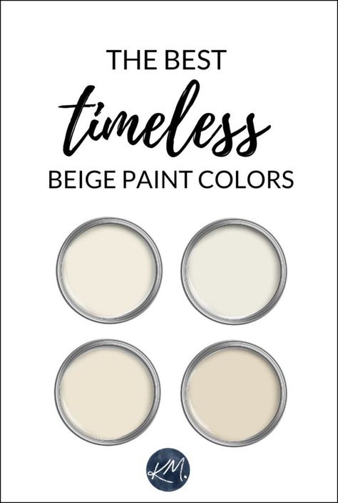 Beige paint colors that can last the trends, including Sherwin Williams Aesthetic White, Benjamin Moore Muslin and more. Kylie M talks beige, tan, and the warm neutral trends taking over homes!

#beige #beigewalls #kyliem #diy Sherwin Williams Putty Color Paint, Best Benjamin Moore Beige, Cozy Beige Paint Colors, Bm Halo Paint Color, Best Sherwin Williams Beige Paint Colors, Benjamin Moore White Sand Kitchen, Bleeker Beige Benjamin Moore, Best Beige Paint Colors Benjamin Moore, Benjamin Moore Beige Colors