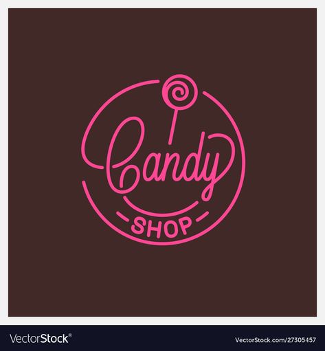 Candy Shop Logo, Store Background, Sweet Logo, Cow Logo, Candy Logo, Baking Logo, Candy Companies, Cake Logo, Shop Logo Design