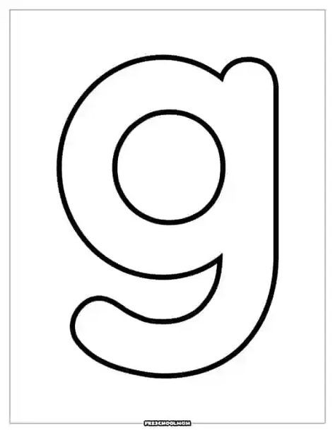 Our free letter G preschool printables cover important literacy skills and standards such as letter recognition, tracing, handwriting, ASL alphabet, uppercase and lowercase letter formation, and more! Letter G Crafts For Toddlers, G Worksheets Preschool, Letter G Preschool, Letter G Printable, Letter G Lowercase, Letter G Crafts, Letter N Activities, Gorilla Craft, Asl Alphabet