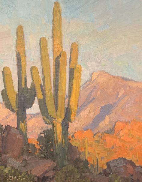 Desert Scene Painting, Acrylic Painting Western, Desert Aesthetic Painting, Abstract Western Art, Western Acrylic Painting, Western Painting Ideas On Canvas, Mexican Landscape Painting, Sedona Painting, Arizona Landscape Paintings