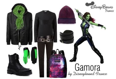 Gamora Guardians Of The Galaxy, Gamora Guardians, Character Outfits, Guardians Of The Galaxy, The Galaxy, Polyvore Image, Polyvore