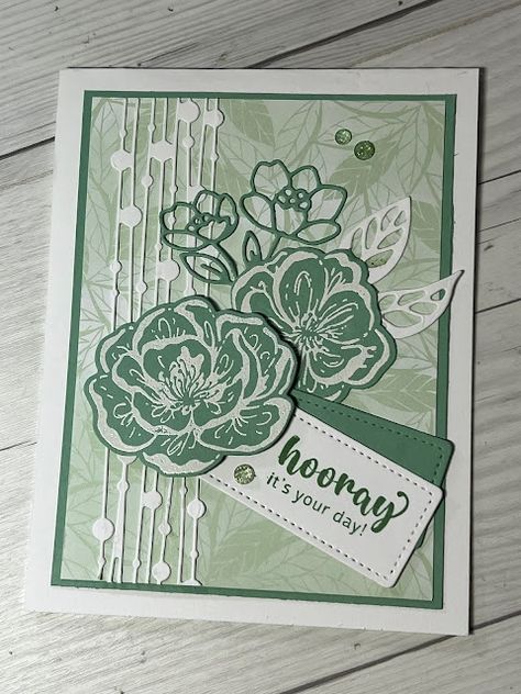 Irresistible Blooms, Stampin Up Birthday Cards, Tool Tips, Theme Nature, Birthday Cards For Women, Special Flowers, Embossed Cards, Stamping Up Cards, Card Making Techniques