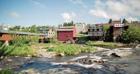 Littleton Nh, Littleton New Hampshire, Walkable Community, Small Town America, Grist Mill, New England Travel, North Country, Country Inn, Covered Bridge