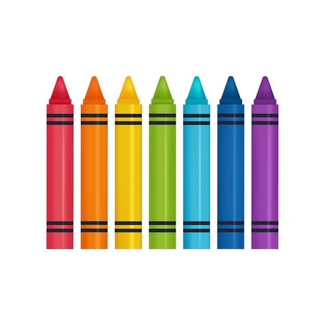 Writing Center, Color Vector, Art Plastique, Vector Photo, Rainbow Colors, Premium Vector, Crayon, Graphic Resources, Rainbow