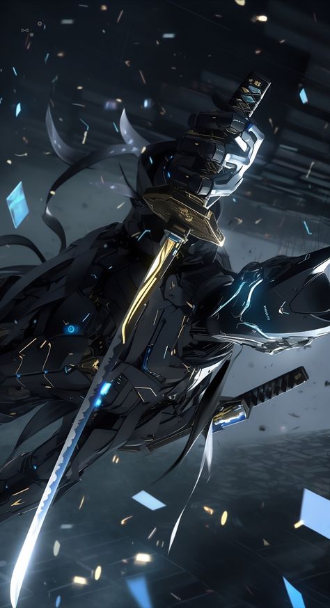 【Cyber Warrior】 ⁀➷ Desktop Wallpaper ✪ Warframe Wallpaper, Dark Visions, Dibujo Simple, Futuristic Armor, Dark Fantasy Artwork, Samurai Artwork, Gundam Wallpapers, Cool Robots, Studio Ghibli Art