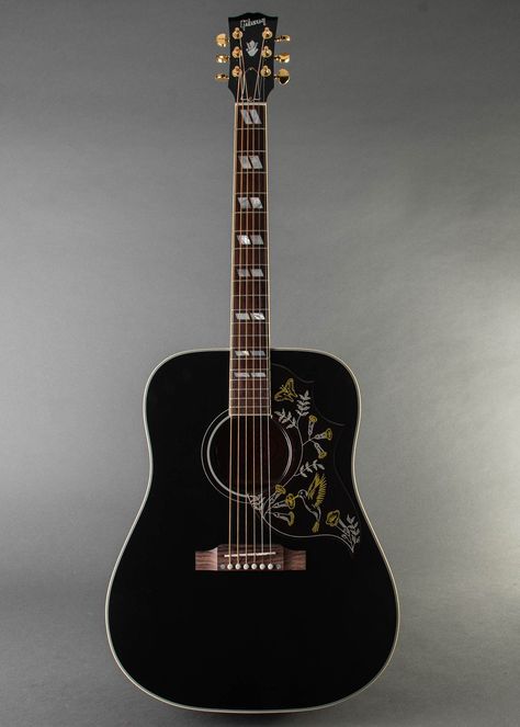 Gibson Custom Shop Hummingbird 2020, Ebony | Carter Vintage Guitars Gibson Acoustic Guitars, Gibson Hummingbird, Acoustic Guitar Photography, Gibson Acoustic, Guitar Store, Guitar Photography, Gibson Guitar, Gibson Custom Shop, Guitar Collection