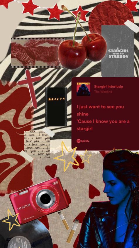 i just wanna see u shine <3 #stargirls #lanadelrey #theweend #music #aesthetic #red #star How I See You Trend, Wallpaper Pfp, Aesthetic Red, Music Aesthetic, Red Star, The Weeknd, You And I, See You, I Know