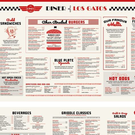 Recreate my 50's diner menu 11x17 double sided | Menu contest | 99designs 50s Menu Design, Diner Menu 50's, Diner Menu Design, Burger Sides, Mobile Coffee Cart, 50's Diner, Diner Menu, Bamboo Chopping Board, 50s Diner