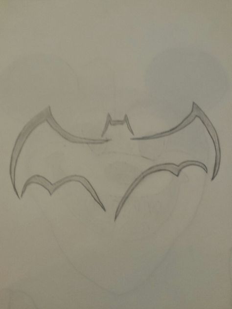 Easy Sketches Ideas For Beginners, Cool Art Sketches Easy, Simple Beginner Drawings, Batman Doodle Easy, Simple Batman Drawing, Things To Draw On Ur Hand Easy, Tattoo Ideas For Men Easy, Bat Man Drawings, Cute Easy Drawings Sketches Doodles