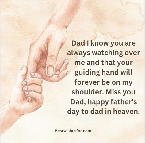 Happy Father’s Day In Heaven Wishes, Message | Best Wishes Happy Fathers Day In Heaven, Happy Father's Day Husband, Fathers Day In Heaven, Father's Day Message, I Just Miss You, Son Father, Daughter And Son, Fathers Day Wishes, Dad In Heaven