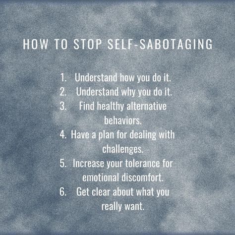 𝐉𝐚𝐬𝐨𝐧 𝐕𝐚𝐥𝐥𝐨𝐭𝐭𝐨𝐧 on Instagram: “What is self-sabotage:⁠ Self-sabotage is when we actively or passively take steps to prevent ourselves from reaching our goals. This…” Self Sabatoge, Self Sabatoge Relationships, Self Sabotaging, Self Sabotage Quotes, Signs Of Self Sabotage, Cycle Of Self Sabotage, Don't Self Sabotage, How To Not Self Sabotage, What Is Self Sabotage